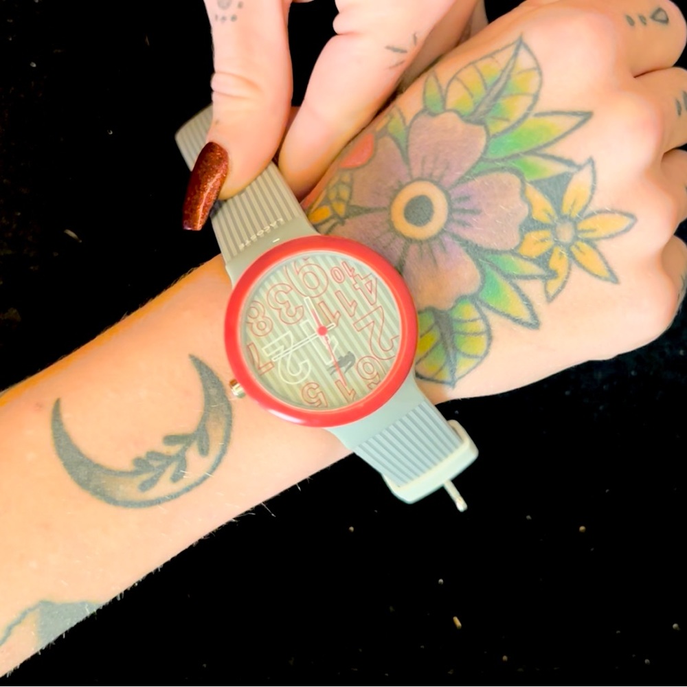 Lacoste Grey and White watch